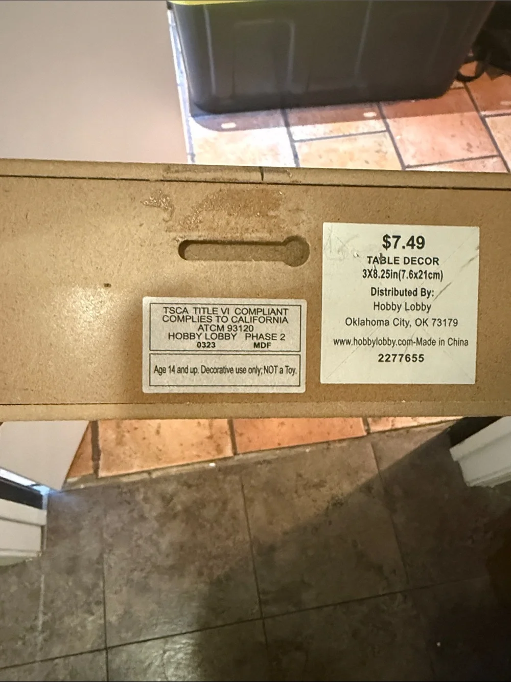 Hobby Lobby Brown Wood 